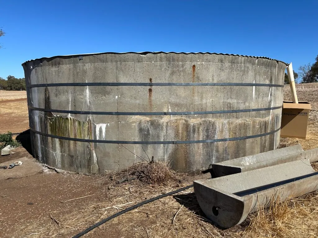 Concrete Tank Bands by WA Tanks